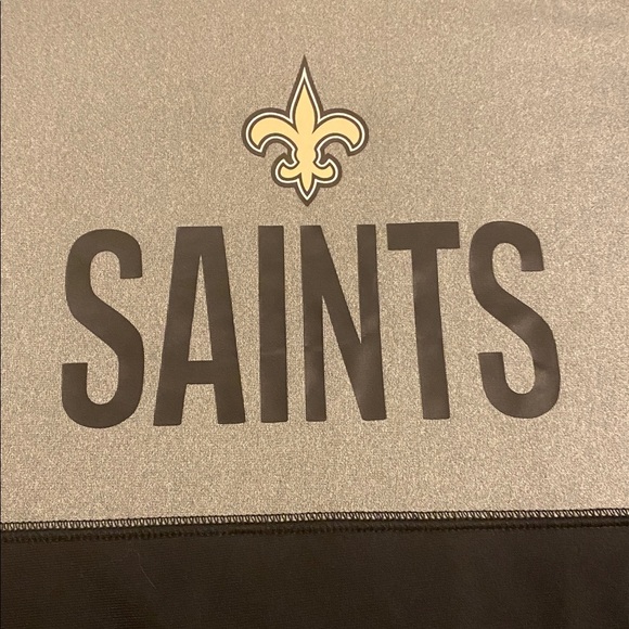 NFL New Orleans Saints Women's Nike Dri-Fit Long Sleeve Shirt  NWT Size Medium - Picture 6 of 11